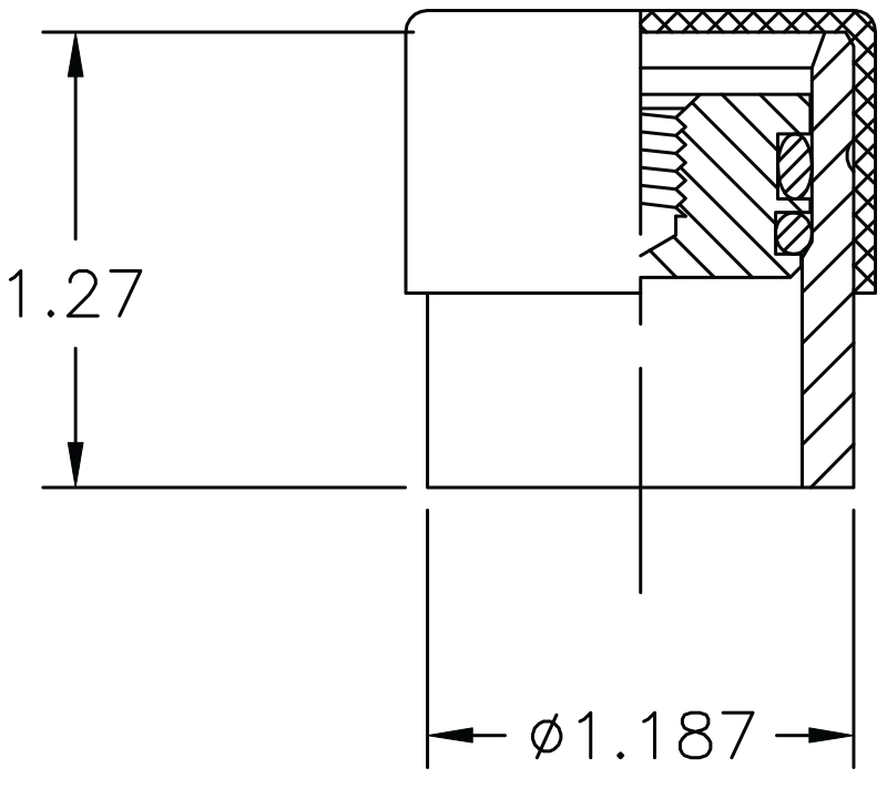 vacuum seal-off valve